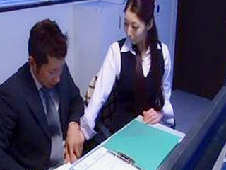 Nippon Boss' Office Fuckfest with Busty Secretary Goes XXX